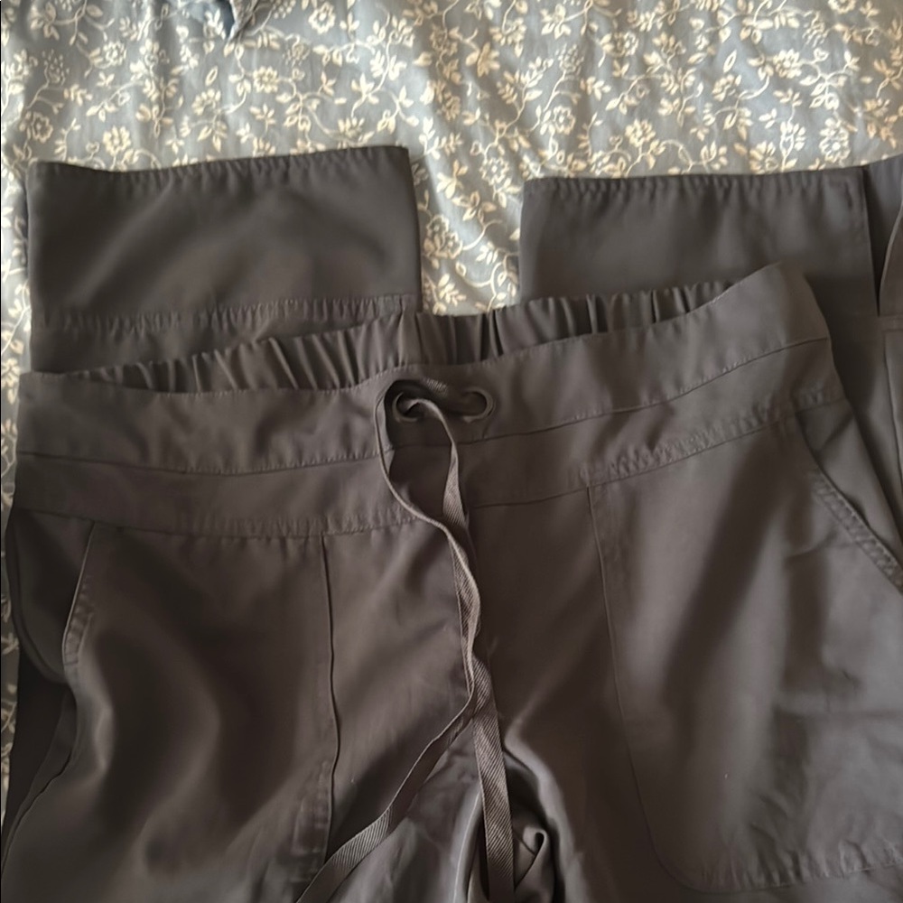 Gray Scrub Pants Lot - 3 pairs